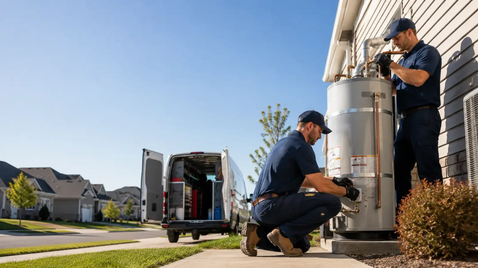 Water Heater Installation in Summit Lake, WI